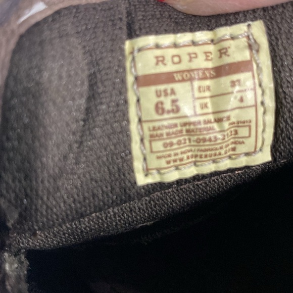 ROPER Tooled Leather Shoes - Picture 7 of 8